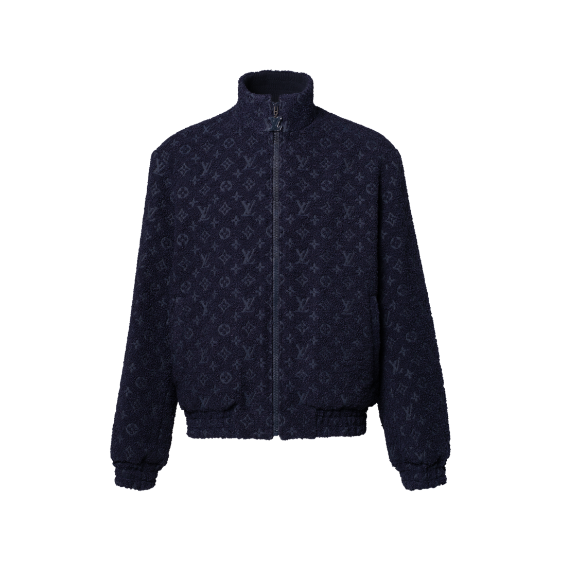 Monogram Wool Bouclette Zipped Blouson - Men - Ready-to-Wear Monogram Wool Bouclette Zipped Blouson - Men - Ready-to-Wear